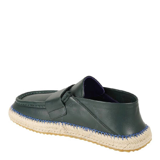 Burberry Deck Low Top Leather Espadrilles, Brand Size 40