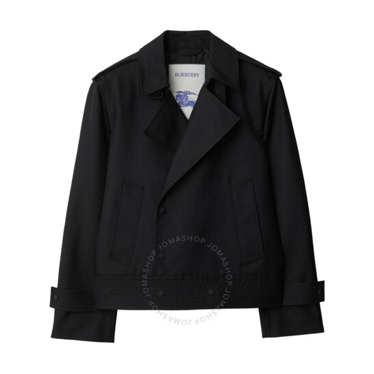 Burberry Double-Breasted Long Sleeved Jacket, Brand Size 50