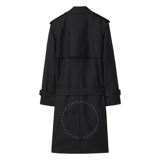 トレンチコート Burberry Black Silk Blend Trench Coat Burberry Long Silk Blend Trench Coat | REVERSIBLE