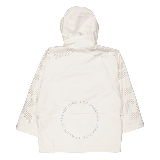 BURBERRY パーカ 8072753-white BURBERRY Hoodie Embroidered EKD Cotton XL White 8072753 3D