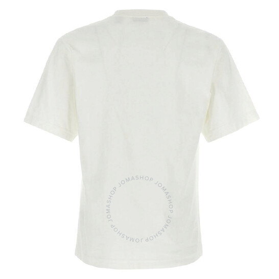 ★Burberry★ Big EKD Cotton Short Sleeve T-Shirt Chalk 80951 EKD Cotton T-shirt in Chalk - Men | Burberry® Official