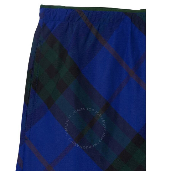 Burberry EKD Logo Check Swim Shorts, Size X-Small 8083160