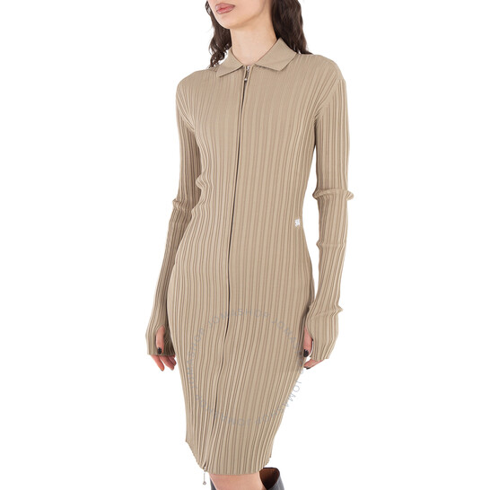 Burberry EKD Logo Viscose-Blend Dress, Size X-Large 8084710