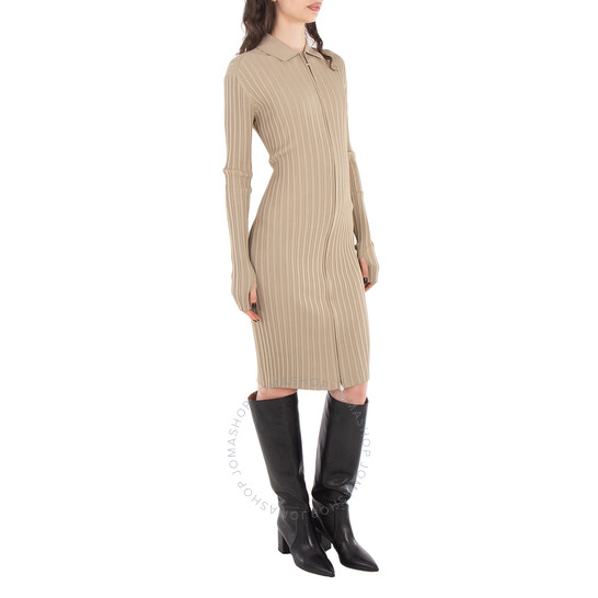 Burberry EKD Logo Viscose-Blend Dress, Size X-Large 8084710