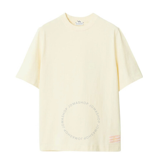 Tシャツ・カットソー Burberry SS25 Biscuit cotton t-shirt (8083128 A1420) Burberry check-print Cotton T-shirt | Green | FARFETCH