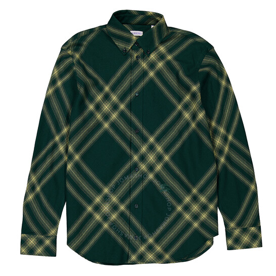 Burberry Equestrian Knight Check Pattern Shirt, Brand Size