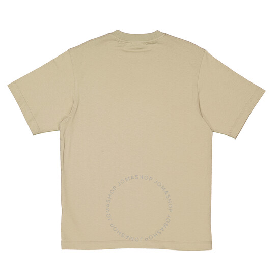 【関税&送料込】Burberry Light Beige T-Shirt With Equestrian Burberry Equestrian Knight Crewneck T-Shirt, Size X-Small