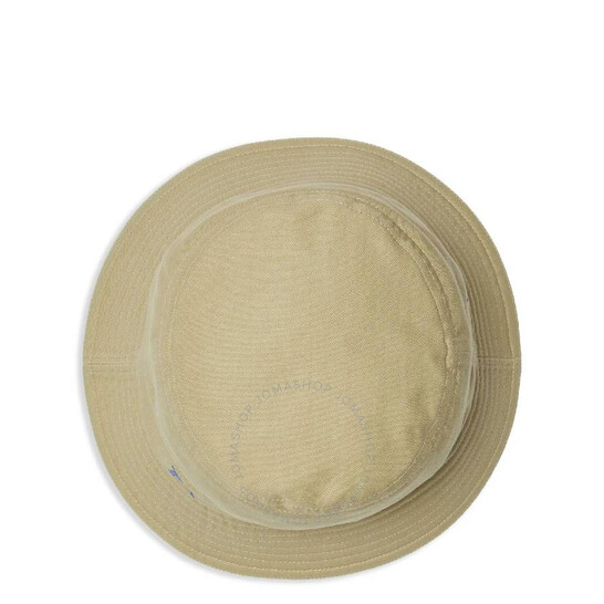 ハット Burberry FW23 Khaki cotton bucket hat (8079493 B7311) Burberry Equestrian Knight Embroidered Cotton Bucket Hat