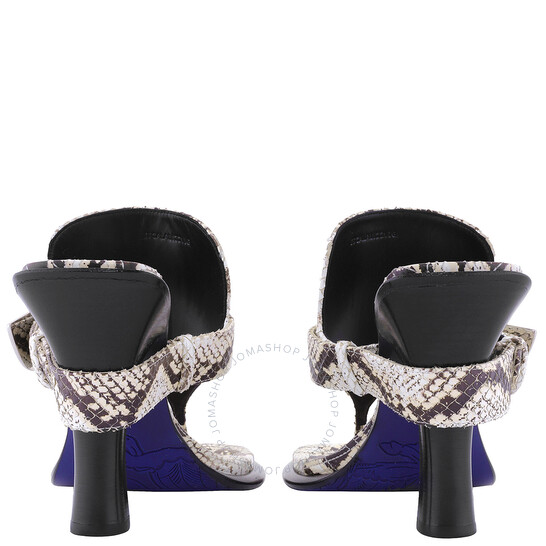Burberry Equestrian Knight Motif Bay Sandals, Brand Size 39