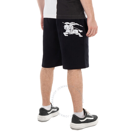 Burberry Equestrian Knight Straight Leg Shorts, Size Medium