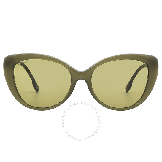 サングラス BURBERRY Woman Sunglasses Green 0BE4421U 410487 Burberry TB Collection BE4421U 4104/87 Sunglasses - Pretavoir