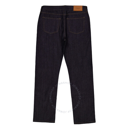 Burberry Harison Straight Leg Denim Cotton Jeans, Waist Size