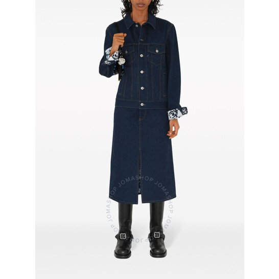 【送料&関税込】Burberry Midi Skirt Burberry Belted Waist Midi Skirt, Brand Size 4 (US Size 2