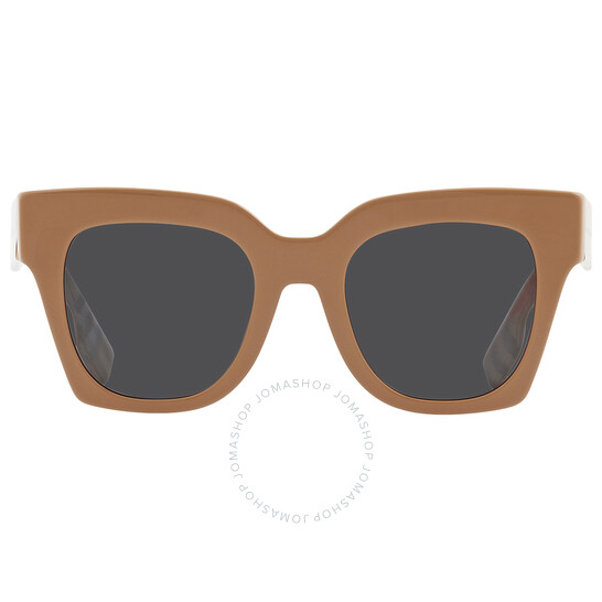 Burberry Kitty Dark Gray Square Ladies Sunglasses BE4364