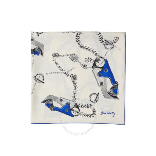 【関税＆送料込み】Burberry Silk Scarf Burberry Printed silk scarf Burberry