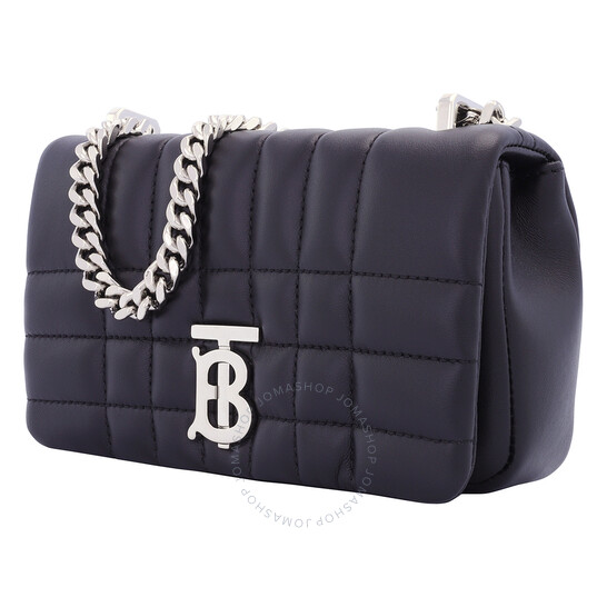 Burberry正規品/関税送料込み LOLA ミニ クロスバッグ Burberry Ladies Black Quilted Leather Mini Lola Bag 8064850