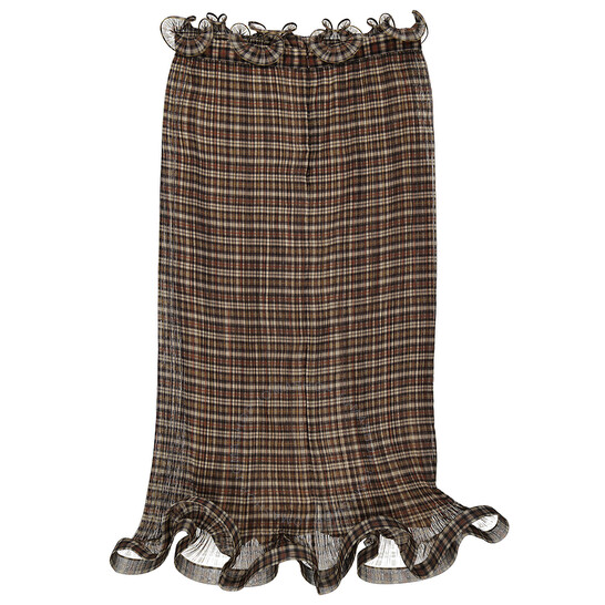 【送料&関税込】Burberry Hunter Skirt Burberry Mesh And Neoprene Pocket Detail Mini Skirt, Brand