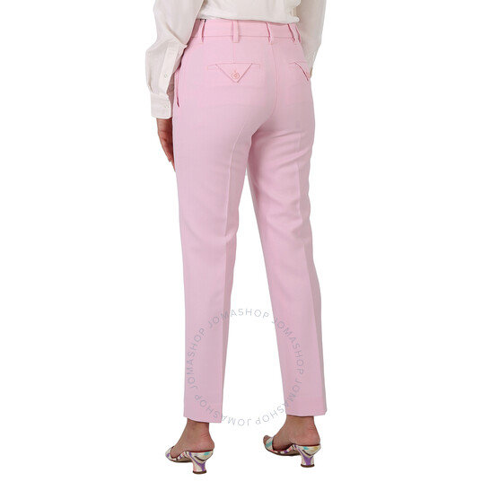 パンツ BURBERRY Tailored trousers Pink 8082792 Burberry Outlet: Pants woman - Pink | Burberry pants 8082792