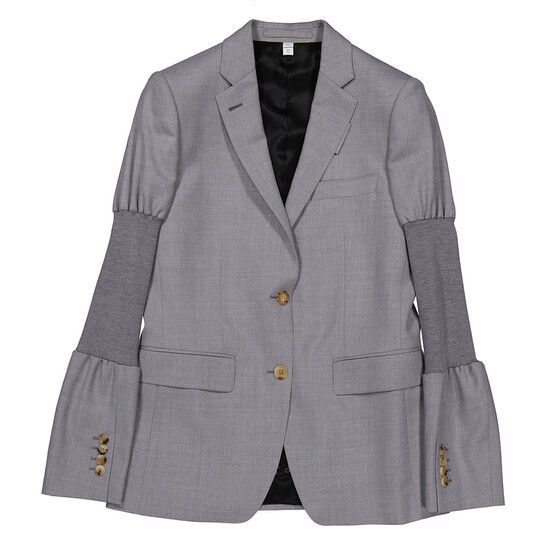 BURBERRY｜JACKETS (Single breasted Wool Jacket (8083659) NWT BURBERRY HARDINGSTON MOSS BROWN WOOL COAT JACKET US 6 UK