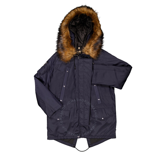Burberry Lanfair Hooded Parka, Size XX-Large 8037968