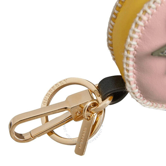 Burberry【レザー製のバード☆The Bird Leather Charm】 Burberry Larch Yellow Derek The Bird Leather Charm 8001392