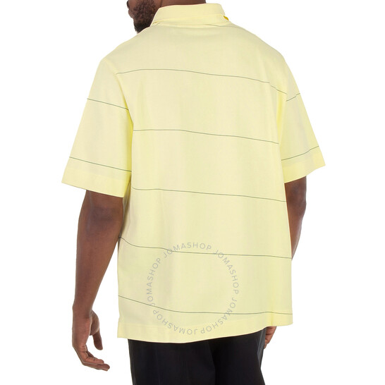Burberry Logo-Embroidered Cotton Polo Shirt, Size Small