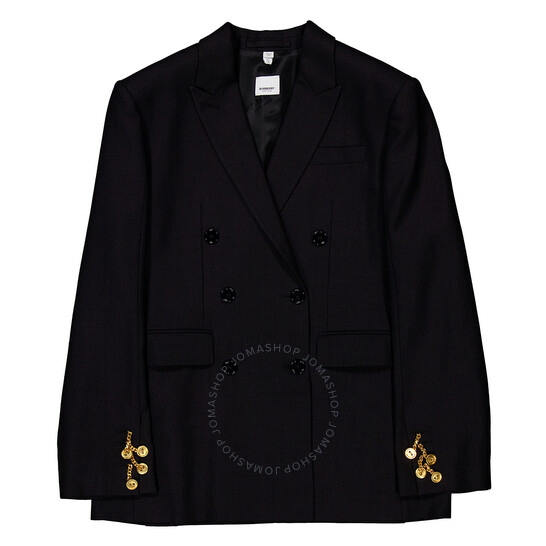 【送料&関税込】Burberry Oversized Tailored Jacket Burberry Check wool-cotton Jacquard Tailored Jacket