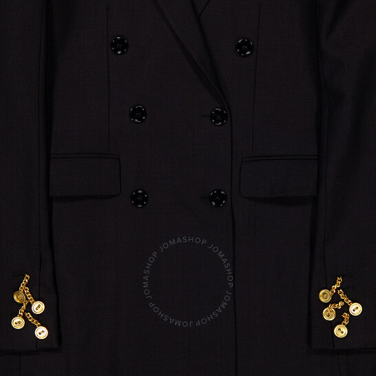 Burberry Long Sleeve Double Breasted Jacket, Brand Size 8