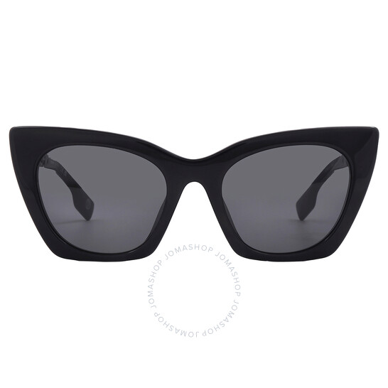 サングラス BURBERRY Woman Sunglasses Black 0BE4372U 300187 Burberry BE 4298 Rose 397787 Black Print Tb Crystal