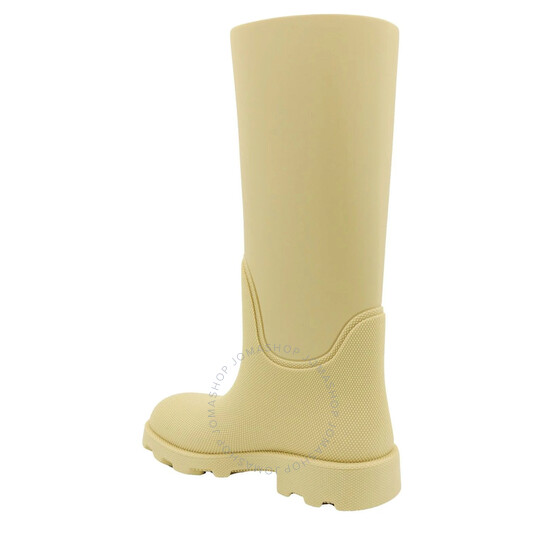 【関税込み】Burberry イエロー ラバー Marsh ロングブーツ Burberry Marsh High Rubber Rainboot, Brand Size 37 ( US Size