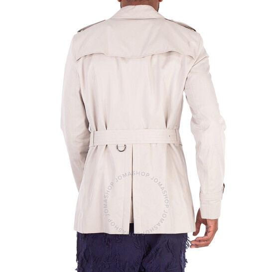 Burberry Men's Heritage Stone Kensinton Short Trench, Brand