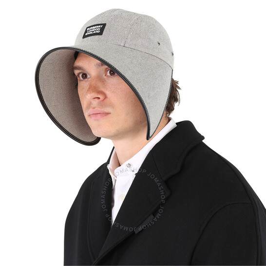 Burberry Men's Robyn Logo-Print Bonnet Cap, Size Large