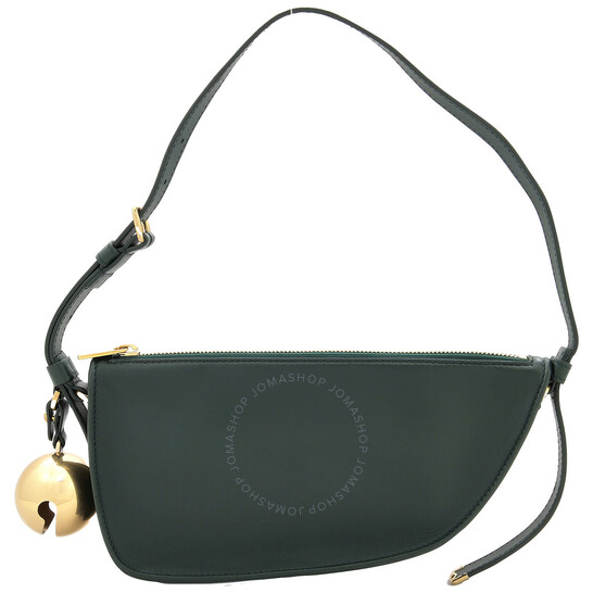ショルダーバッグ・ポシェット BURBERRY BLUE LEATHER SHIELD MINI SHOULDER BAG Burberry Shield Mini Shoulder Bag () IFCHIC.COM