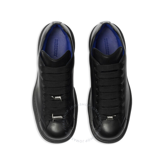 Burberry Ranger Barbed-Wire Leather Sneakers, Brand Size 42