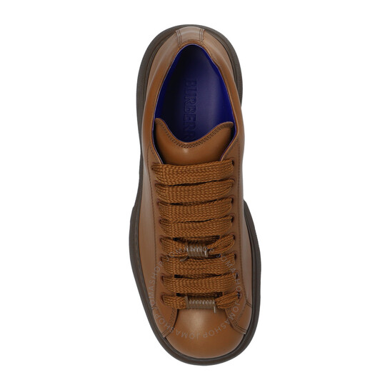 Burberry Ranger Leather Sneakers, Brand Size 41 ( US Size 8