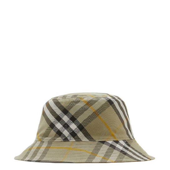 Burberry Reversible Cotton Bucket Hat, Size Medium 8089514