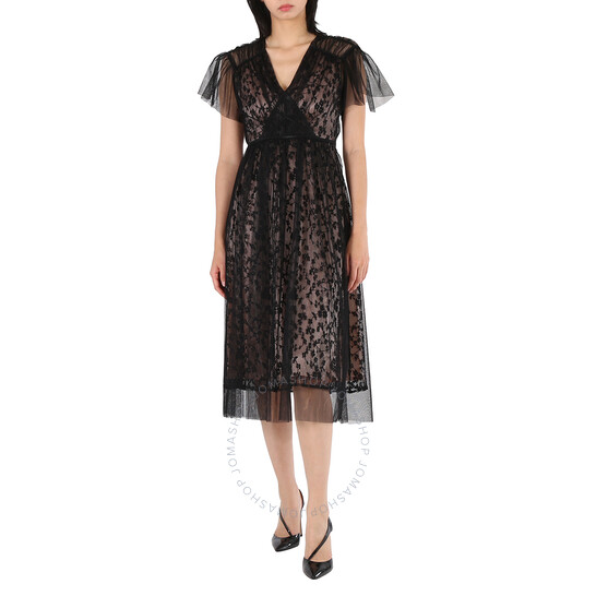 ワンピース BURBERRY Embroidered Wool Dress Burberry Wool Dress | Women's Clothing | Vitkac