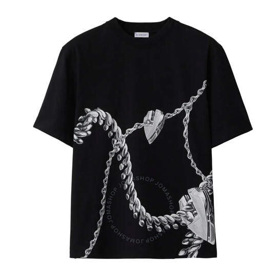 Burberry Shield Hardware Cotton T-Shirt, Size X-Large