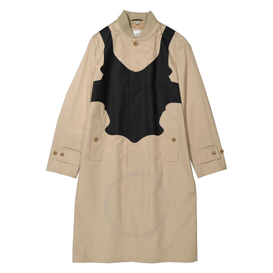 Cotton gabardine car coat in black - Burberry | Mytheresa