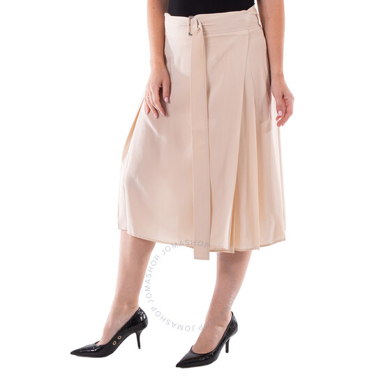 スカート BURBERRY Women Skirts 8067787 White BURBERRY: Skirt woman - Beige | Burberry skirt 8025832