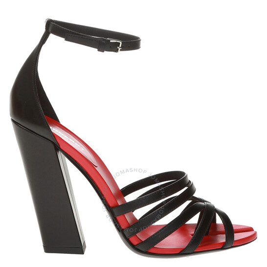 Burberry Split-toe Detail Leather Hove Thong Sandals, Brand
