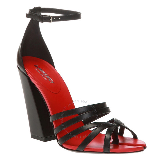 Burberry Split-toe Detail Leather Hove Thong Sandals, Brand