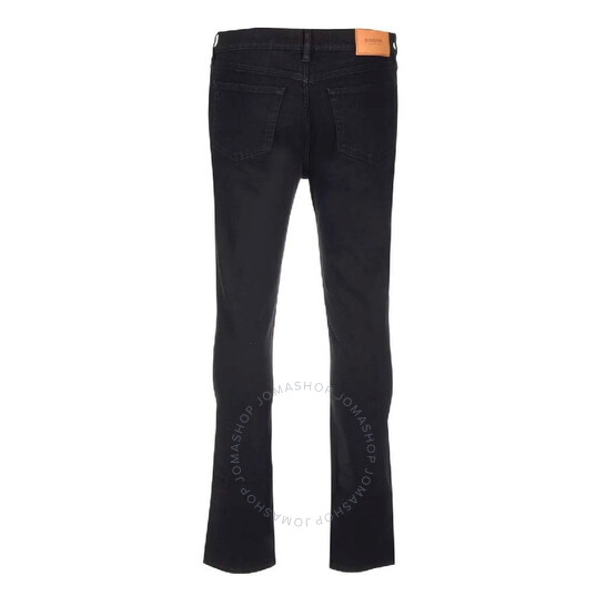 Burberry Straight-Leg Stretch-Cotton Jeans, Waist Size 35R