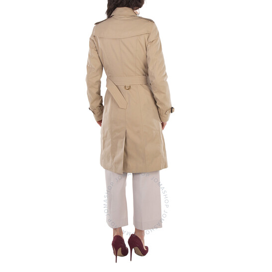 Burberry The Sandringham Long Trench Coat, Brand Size 4 (US