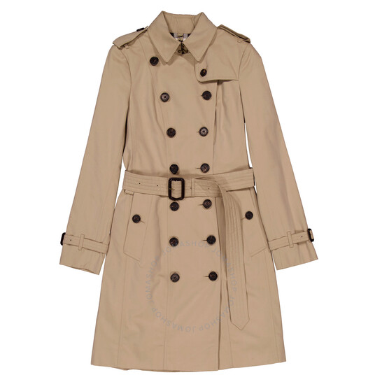 Burberry The Sandringham Long Trench Coat, Brand Size 4 (US