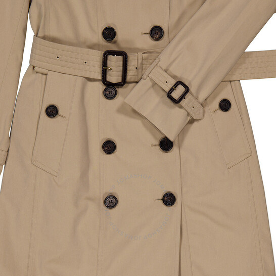 Burberry The Sandringham Long Trench Coat, Brand Size 4 (US