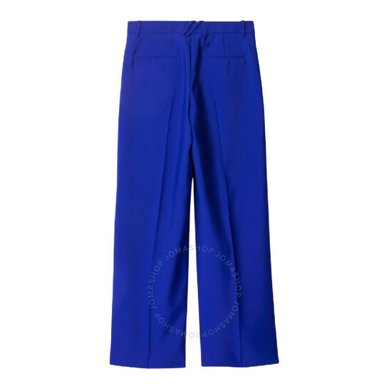 Burberry Wide- Leg Pleated Pants, Brand Size 4 (US Size 2