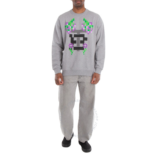 Burberry x Minecraft Falconer Monogram Motif Print Cotton