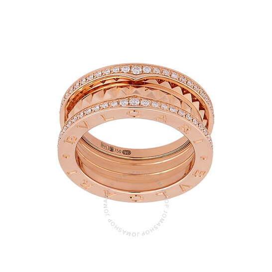 BVLGARI B-zero1リング Bvlgari B.zero1 Legend Three Band White Gold Ring – Opulent