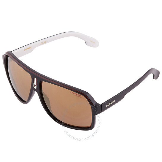 サングラス ^ONE BRILLIANT^ JoseOB481Khaki Jose-OB481-Khaki Carrera Brown Gold Mirror Navigator Unisex Sunglasses